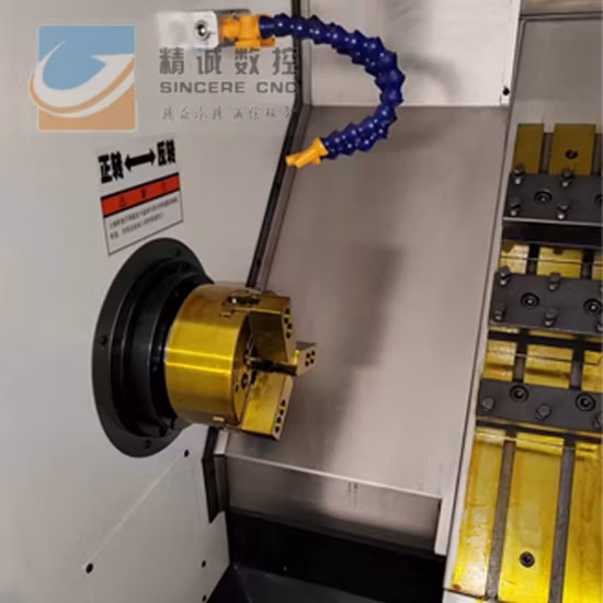 CE Certificate Horizontal CNC Lathe with Milling Drilling Function for Turning Facing Flange, Wheel