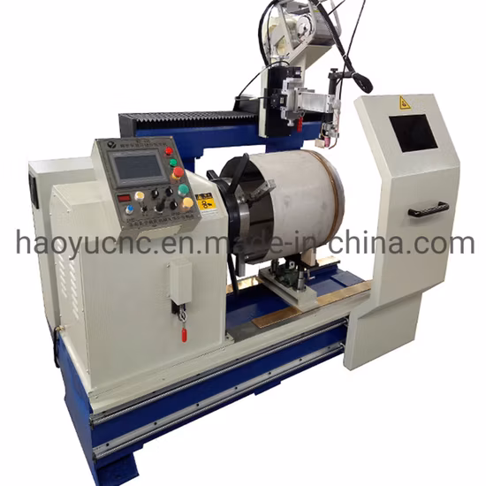 Machine de soudage circulaire TIG et MIG pour réservoir intérieur de chauffe-eau