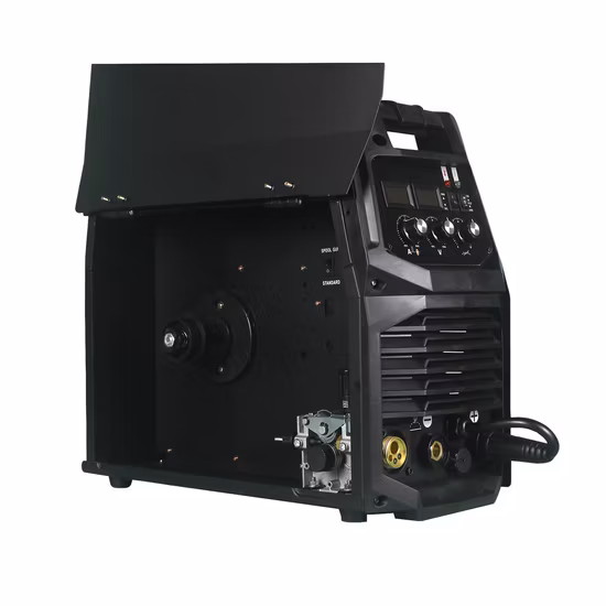 Decapower 4 en 1 MMA TIG Mag MIG Soudeurs Gaz sans gaz CO2 160 ampères MIG Machine à souder avec réglage de l'inductance pour l'acier