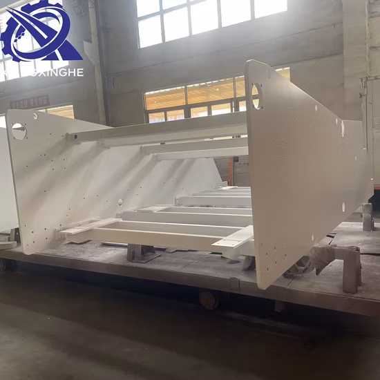 Usine personnalisée OEM de coupe de cadre de soudure Partie d'usinage Traitement CNC Fraisage Alésage